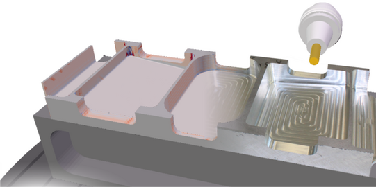 Beispiel für eine Simulation an einem Bauteil